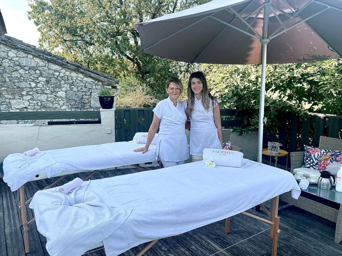 La Ferme Buissonniere Bed and Breakfast Bardou Εξωτερικό φωτογραφία